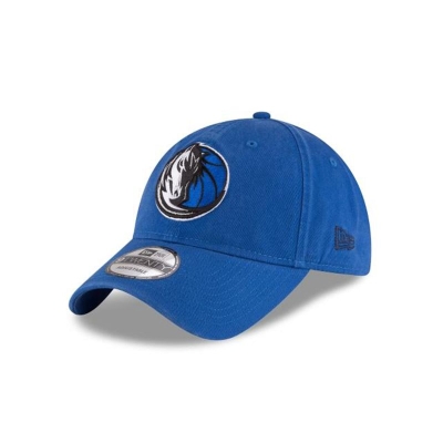 Blue Dallas Mavericks Hat - New Era NBA Core Classic 9TWENTY Adjustable Caps USA0156397